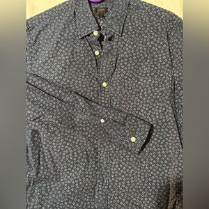 J. Crew Navy Button Down Shirt
